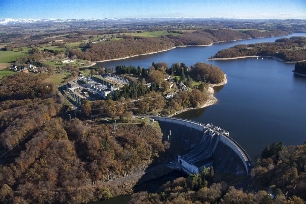 EDF - Barrage de Saint-Etienne-Cantales