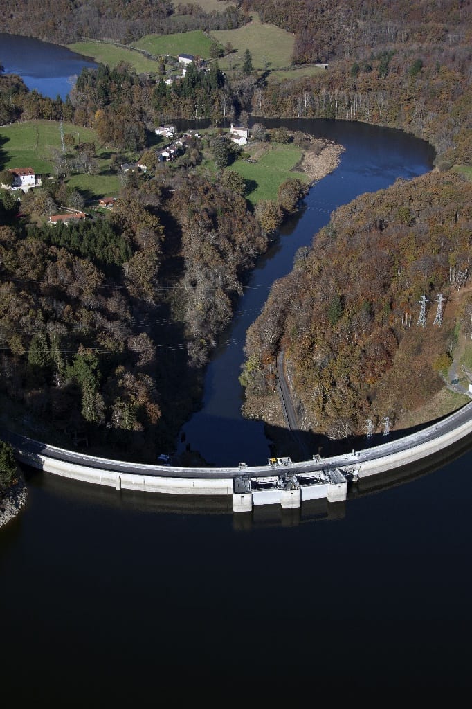 EDF - Barrage de Saint-Etienne-Cantales