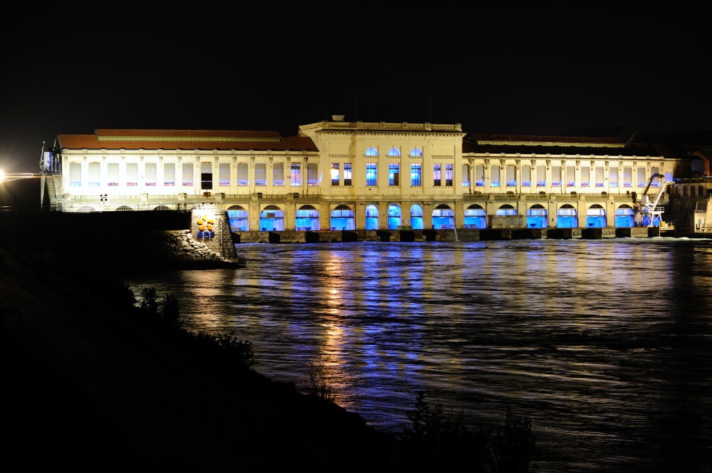 EDF - Belvédère de la Centrale Hydroélectrique De Cusset