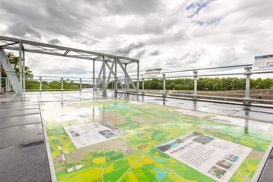 EDF - Belvédère de la Centrale Hydroélectrique De Cusset