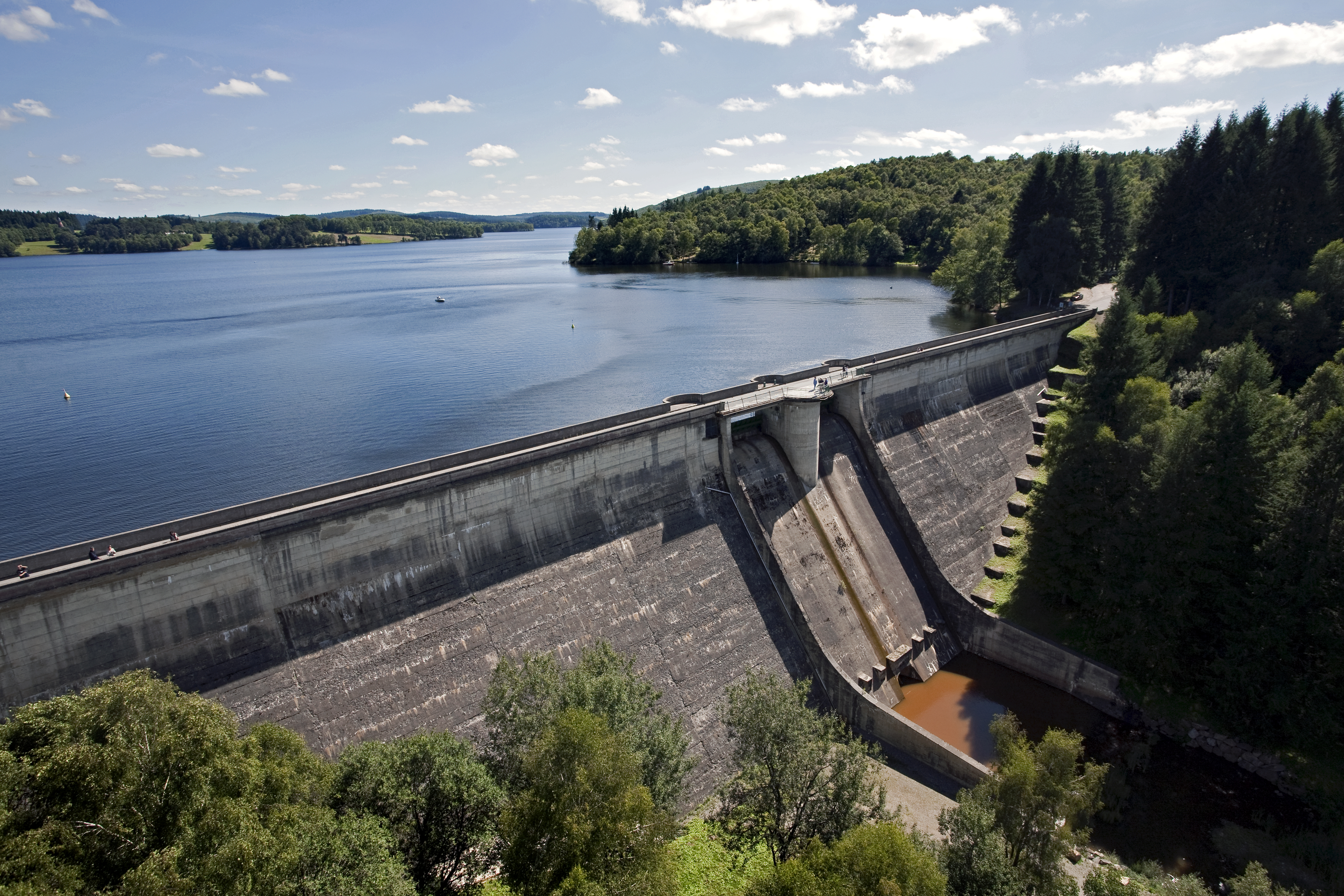 EDF - Barrage hydraulique de Vassiviere